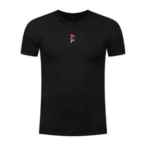 Gladiator Sports Compressie Shirt Korte Mouwen - Heren (Zwart)
