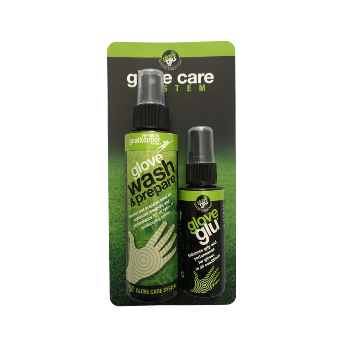 GloveGlu Wash & Prepare + Goalkeeper Formula Mini