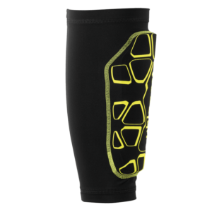 uhlsport_bionikshield_scheenbeschermers_zwart_geel_zijkant