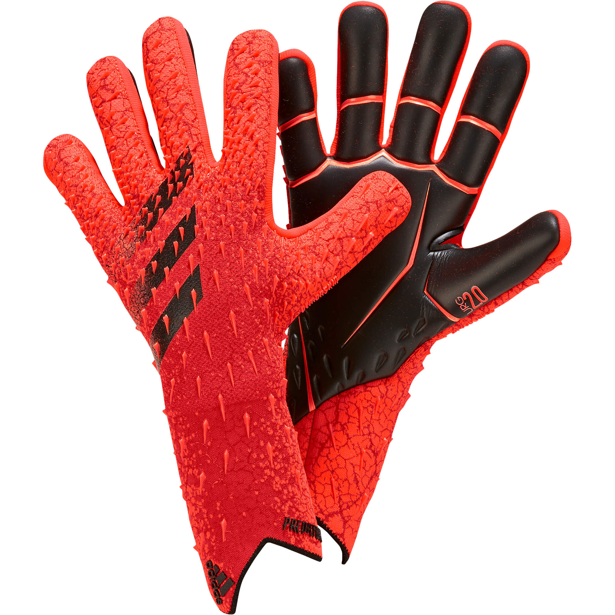 Adidas Predator GL Pro Solar Red/Black - Keepershandschoenen