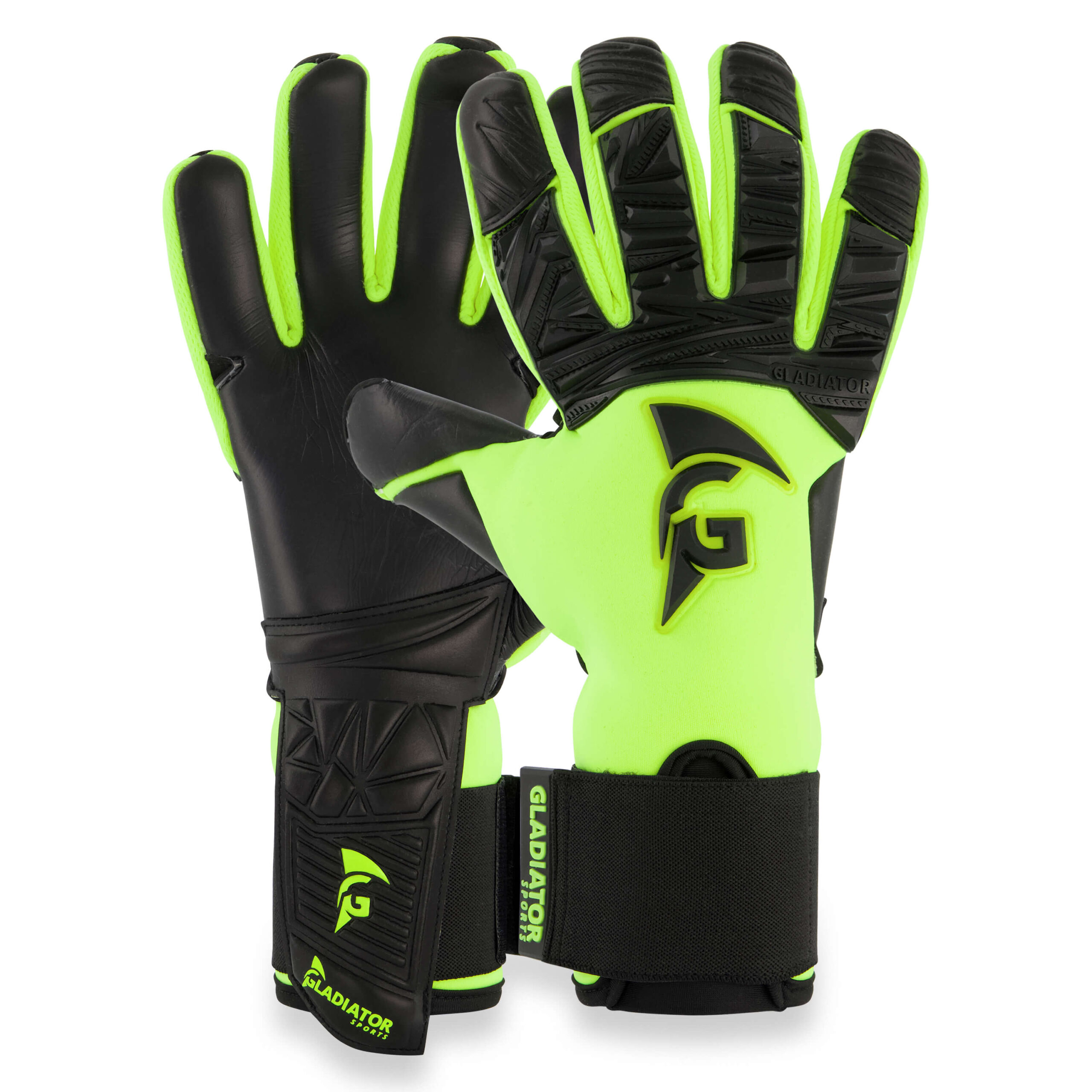 Gladiator Sports Yellow King Keepershandschoenen