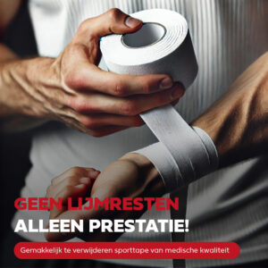 Sporttape lijmresten