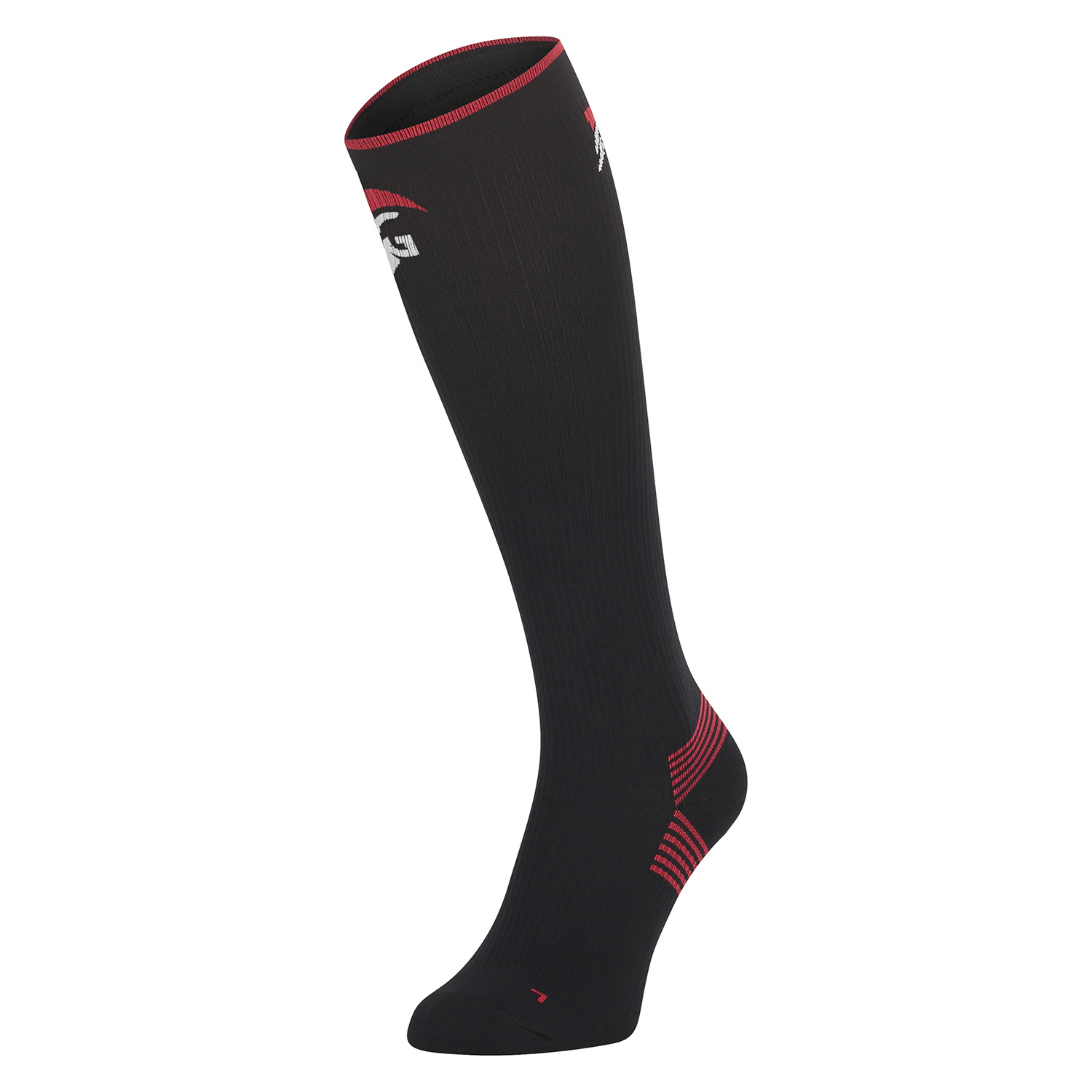Gladiator Sports Premium Voetbal Kousen - Zwart (Per paar)