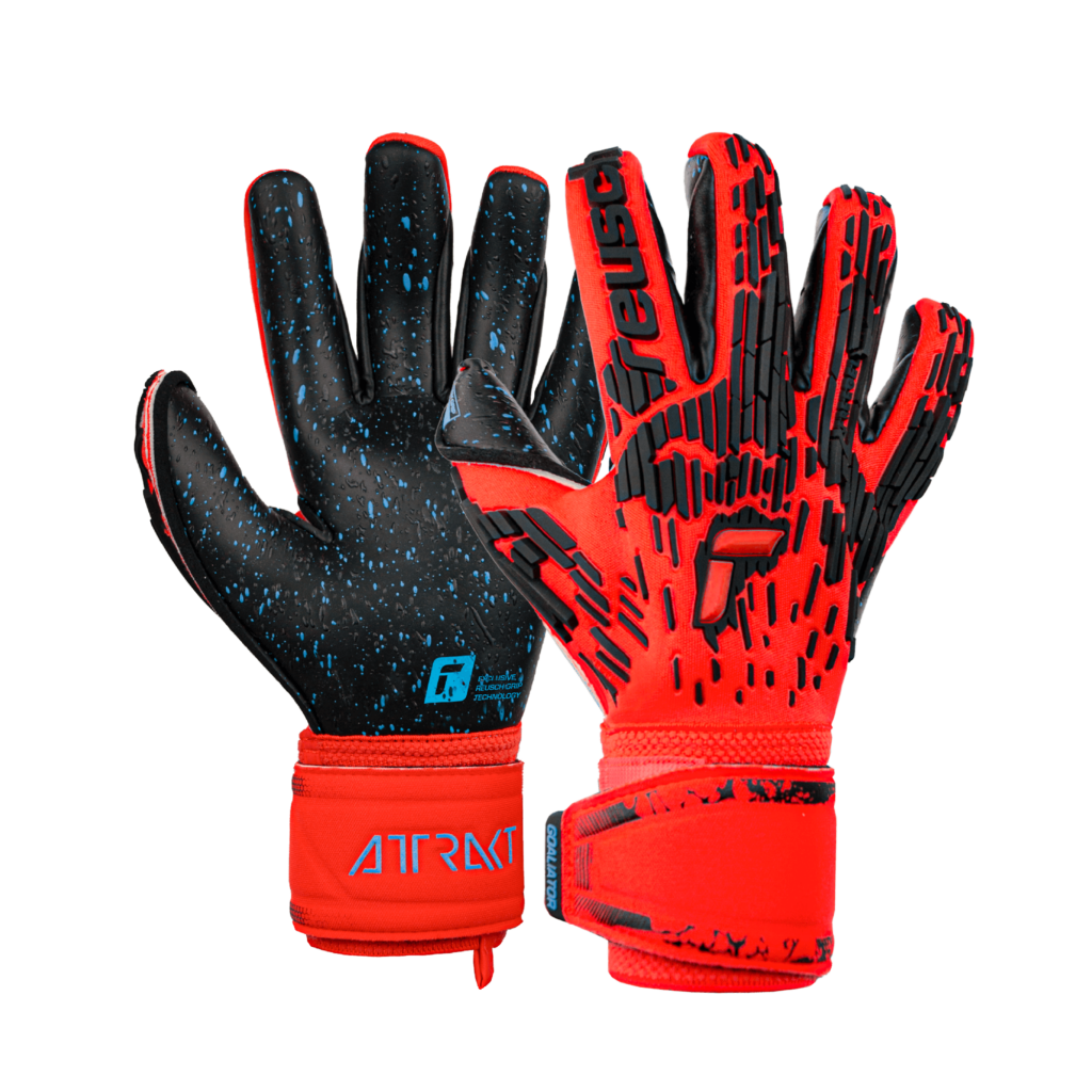 Reusch ATTRAKT FREEGEL SILVER - Keepershandschoenen - blue/blauw