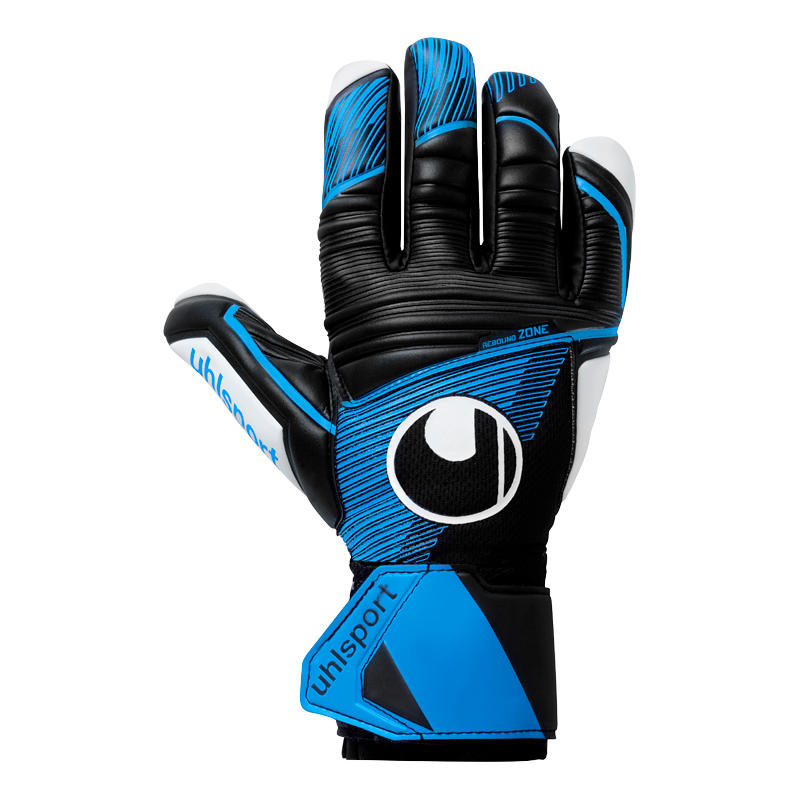 Football Shinguards Uhlsport Cybershield Black