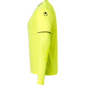 uhlsport_save_goalkeeper_shirt_fluo_yellow_black_linker_zijkant