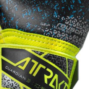 reusch_attrakt_fusion_guardian_junior_yellow_silver_band