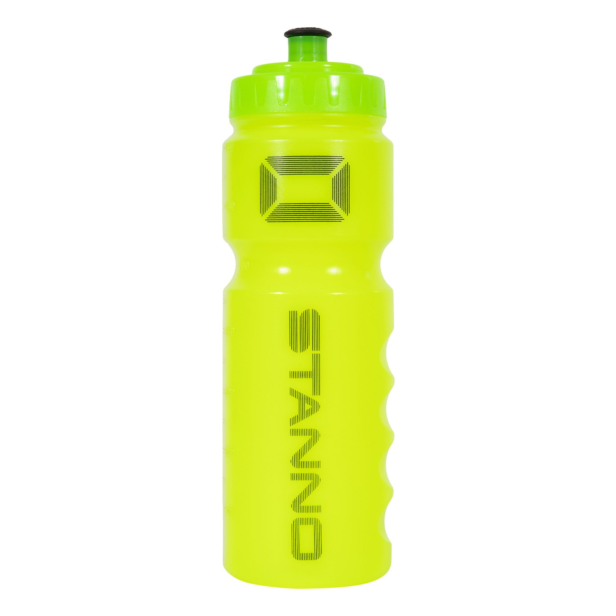 Stanno Athlete Trinkflaschen Set – 6er Pack, Je 750 Ml, Mit Ausziehbarer Trinköffnung, Schwarz/weiß