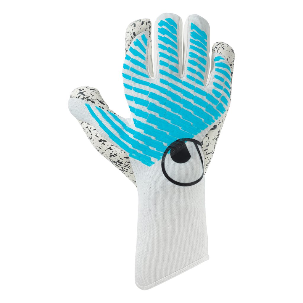 Keepershandschoenen voetbal volwassenen Petrol Beast 3.0 met Fingersave
