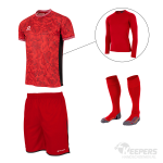Stanno Pixel Keeperstenue Red Black