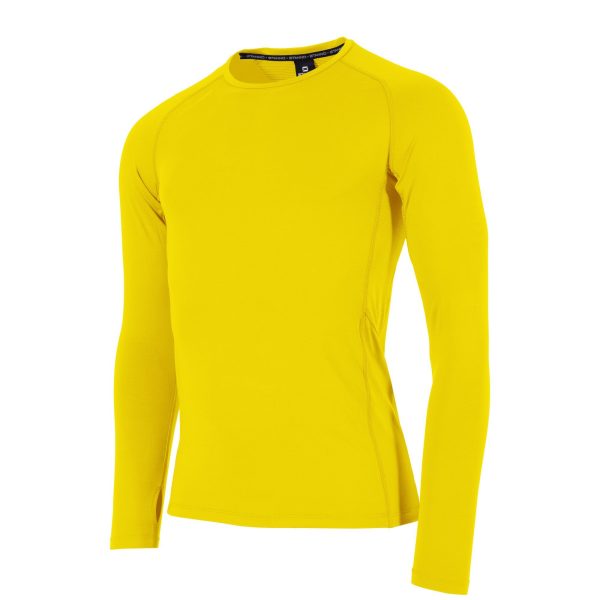 stanno_core_baselayer_long_sleeve_geel