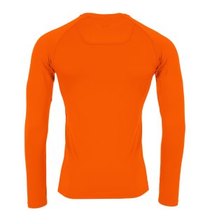 stanno_core_baselayer_long_sleeve_oranje_achterkant_recht