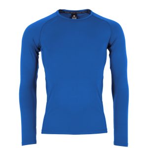 stanno_core_baselayer_long_sleeve_royal_blue_voorkant