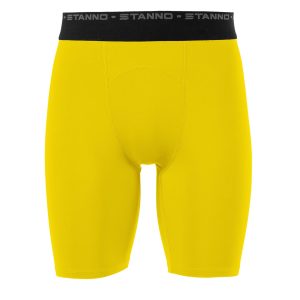 stanno_core_baselayer_shorts_yellow_voorkant