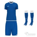 Jako One Keeperstenue Blauw Korte Mouwen