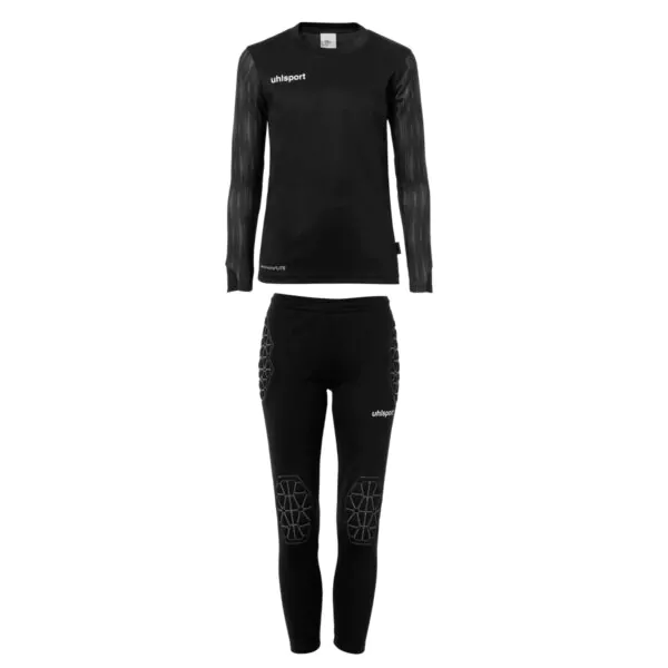 uhlsport_reaction_goalkeeper_set_junior_black