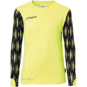 uhlsport_reaction_goalkeeper_set_junior_fluo_yellow_black_shirt