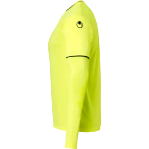 uhlsport_save_goalkeeper_shirt_fluo_yellow_black_linker_zijkant