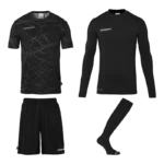 Uhlsport Prediction Goalkeeper Bundle Black