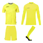 Uhlsport Prediction Goalkeeper Bundle Fluo Yellow Black