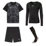 Puma Team Ultimate Keeperstenue All Black