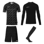 Uhlsport Progressive Goalkeeper Bundle Black