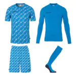Uhlsport Progressive Goalkeeper Bundle Cyan White