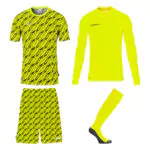 Uhlsport Progressive Goalkeeper Bundle Fluo Yellow Black