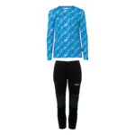 Uhlsport Progressive Goalkeeper Bundle Junior Cyan White