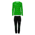 Uhlsport Progressive Goalkeeper Bundle Junior Fluo Green Black