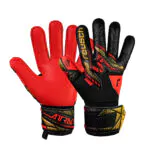Reusch Attrakt Silver Black Gold Red