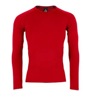 stanno_core_baselayer_long_sleeve_rood_voorkant